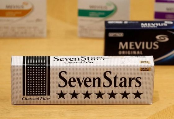 Крупно- пакеты сигареты формата и коробки сортируя, качественная машина осмотра